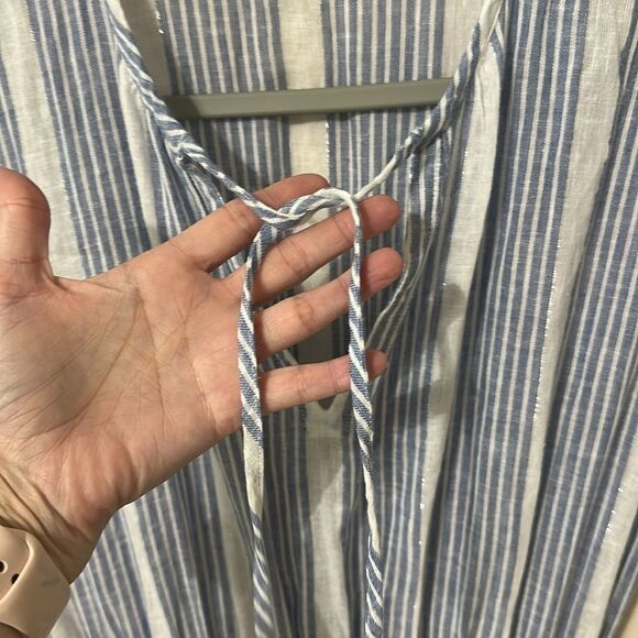 Rails Blue and White Ashlyn Levanzo Striped dress - Picture 3 of 8